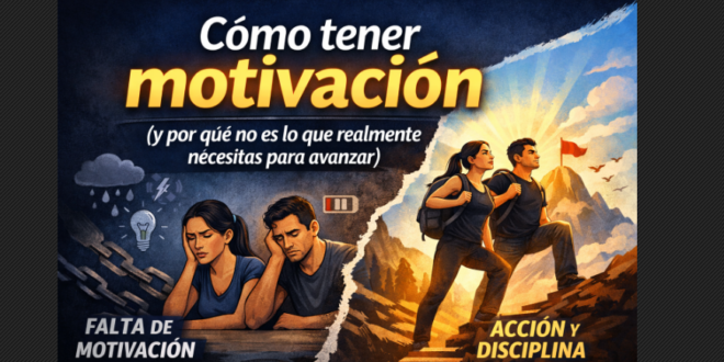 Cómo tener motivación (y por qué no es lo que realmente necesitas para avanzar)